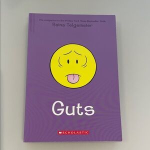 Guts with Purple Cover with Yellow Emoji